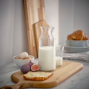 پارچ طرح‌دار ایکیا مدل VARDAGEN شیشه شفاف 1 لیتری