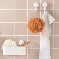 لیف حمام بدن ایکیا مدل ÅBYÅN، چندرنگ (نارنجی، سبز و سفید)