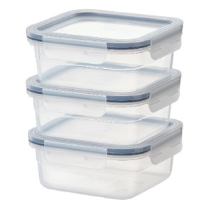 ظرف غذا 750 میلی لیتری ایکیا IKEA 365+ پک 3 عددی