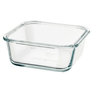 ظرف غذا 600 میلی لیتری ایکیا IKEA 365+ شیشه ای