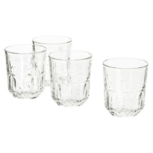 لیوان شیشه ای 0.27 لیتری ایکیا SALLSKAPLIG پک 4 عددی