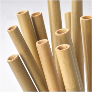 ست نی نوشیدنی بامبو ایکیا OKUVLIG پک 12 عددی