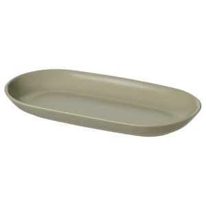 بشقاب پذیرایی 27 سانتی ایکیا FARGKLAR سرامیکی