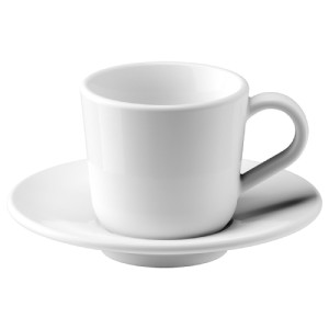 فنجان اسپرسو ایکیا IKEA 365+ با نعلبکی