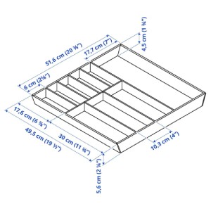 جا قاشقی مخصوص کابینت ایکیا UPPDATERA