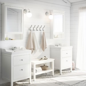 نیمکت حمام ایکیا HEMNES