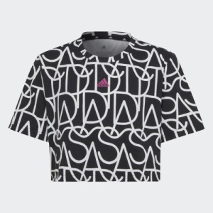 تی شرت نخی کراپ آدیداس Brand Love بچه‌گانه