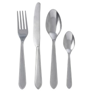 سرویس قاشق چنگال کارد 16 تکه ایکیا IDENTITET