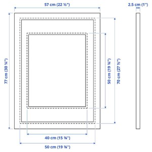 قاب عکس 50 در 70 ایکیا EDSBRUK