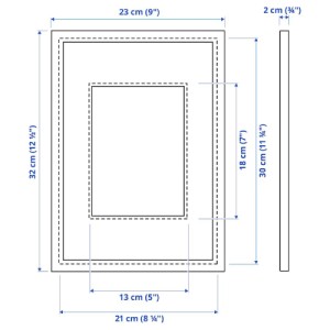 قاب عکس 21 در 30 ایکیا KNOPPANG