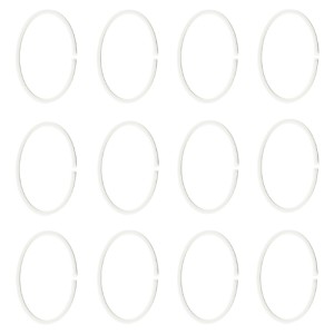 حلقه پرده حمام ایکیا RUDSJON پک 12 عددی