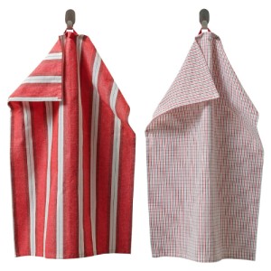 دستمال آشپزخانه ایکیا VINTERFINT سایز 50 در 70 پک 2 عددی