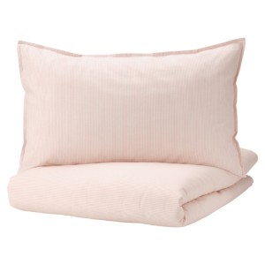 ست روکش لحاف و روبالشی ایکیا BERGPALM سایز 150x200 و 50x80