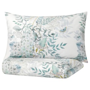 ست روکش لحاف و روبالشی ایکیا FINLOSTA سایز 150x200 و 50x80