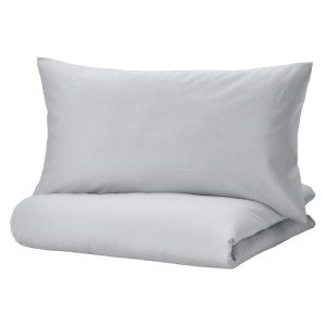 ست روکش لحاف و روبالشی ایکیا NATTSVARMARE سایز 150x200 و 50x80