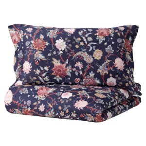 ست روکش لحاف و روبالشی ایکیا NASSELKLOCKA سایز 150x200 و 50x80