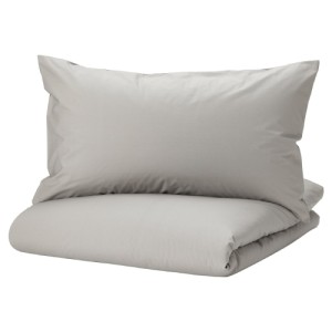 ست روکش لحاف و روبالشی ایکیا STRANDTALL سایز 150x200 و 50x80