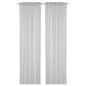 پرده جفت ایکیا BYMOTT سایز 120 در 300