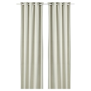 پرده جفت ایکیا MOALINA سایز 145 در 300