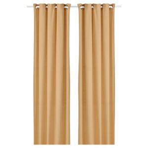 پرده جفت ایکیا MOALINA سایز 145 در 300