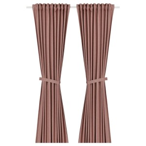 پرده جفت ایکیا LENDA سایز 140 در 300