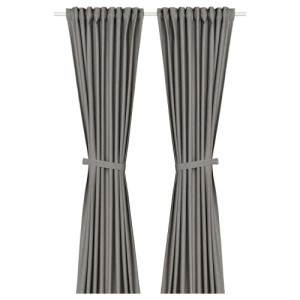 پرده جفت ایکیا LENDA سایز 140 در 300