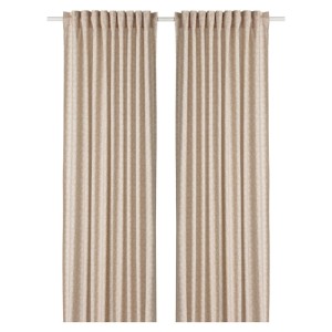 پرده جفت ایکیا TRYSTAVMAL سایز 145 در 300