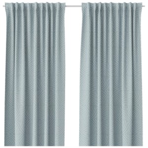 پرده جفت ایکیا AKERMOLKE سایز 145 در 300