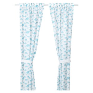 پرده جفت ایکیا JATTELIK مناسب کودک سایز 120x300