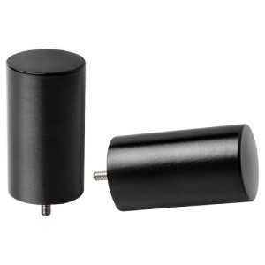 پیچ انتهای میل‌پرده ایکیا UDDNATE پک 2 عددی