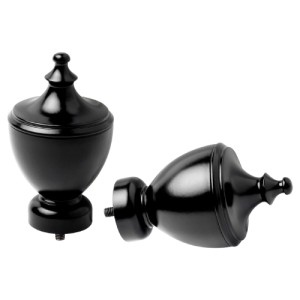 پیچ انتهای میل‌پرده ایکیا STINKSYSKA پک 2 عددی