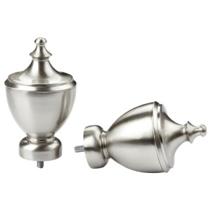 پیچ انتهای میلپرده ایکیا STINKSYSKA پک 2 عددی