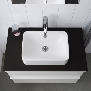 سینک روشویی رومیزی ایکیا HORVIK سایز 45 در 32