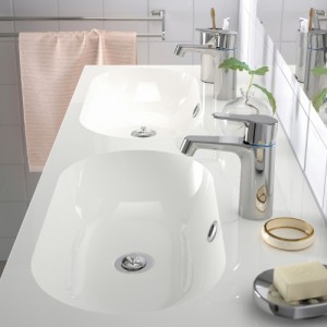 سینک روشویی ایکیا BRAVIKEN سایز 120x48x10