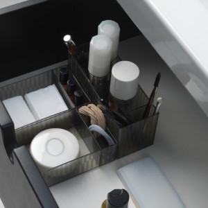 جعبه محفظه دار ایکیا LILLSTUGA ست 2 عددی