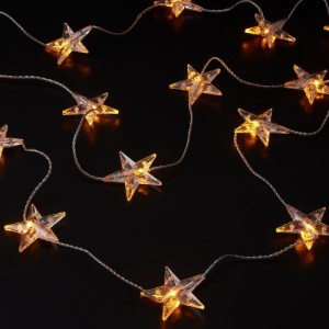 ریسه LED با 24 چراغ ایکیا STRALA ستاره ای