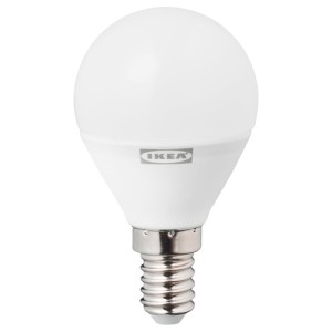 چراغ حبابی LED پایه E14 ایکیا TRADFRI هوشمند 470lm