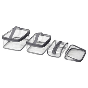 کیف لوازم آرایشی بهداشتی ایکیا KLUDDARE ست 4 عددی