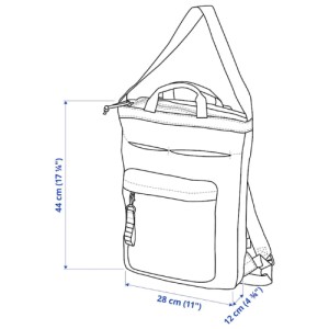 کوله پشتی 16 لیتری ایکیا VARLDENS دو منظوره
