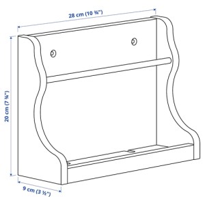 شلف دیواری اتاق ایکیا MALERAS سایز 55 سانتی