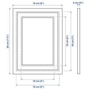 قاب عکس ایکیا KNOPPANG سایز 13 در 18