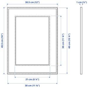 قاب عکس 30 در 40 ایکیا LOMVIKEN