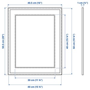 قاب عکس 40 در 50 ایکیا LOMVIKEN