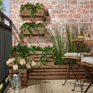 جعبه گل و گیاه ایکیا STJARNANIS سایز 75 در 27