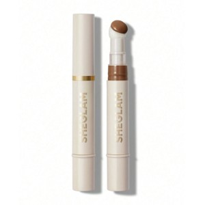 SHEGLAM Complexion Boost Concealer-Earth Sponge-Head Applicator Matte Liquid Concealer Long Lasting Brightening Color Corrector Weightless All-Day Long Lasting Hydrating