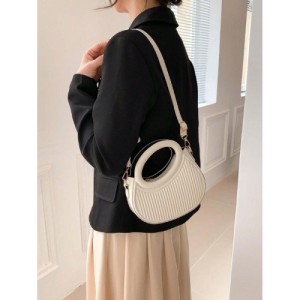 Fashion purple niche design French gentle lady new trend commuter date hand-held shoulder cross-body women's bag