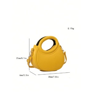 Fashion green niche design French gentle lady new trend commuter date hand-held shoulder cross-body women's bag