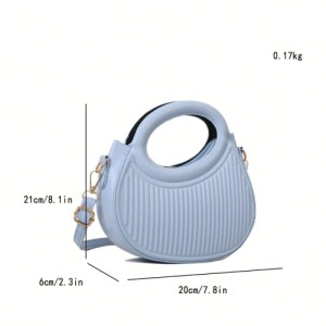 Fashion Candy Color niche design French gentle lady new trend commuter date hand-held shoulder cross-body women's bag