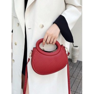 Fashion Candy Color niche design French gentle lady new trend commuter date hand-held shoulder cross-body women's bag