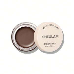 SHEGLAM Intensify Smudge-Proof Eyeliner Gel-Brown 3 Colors Long-Lasting Matte Eyeliner Gel Waterproof And Sweat-proof No Smudge Evenly Pigmented Multi-Use Smooth High Pigment